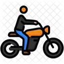 Fahrer Biker Sport Symbol