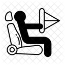 Fahrersitz  Symbol