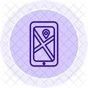 Fahrerverfolgung  Symbol