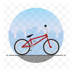 Fahrrad bmx  Symbol