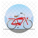 Fahrradkreuzer  Symbol