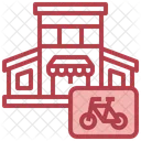 Fahrradladen  Symbol