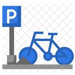 Fahrradabstellplatz  Symbol