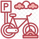 Fahrradabstellplatz  Symbol