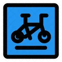 Fahrradabstellplatz  Symbol