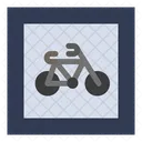 Fahrradabstellplatz  Symbol