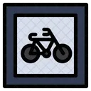 Fahrradabstellplatz  Symbol