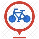 Fahrradroute  Symbol