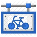 Fahrradschild  Symbol