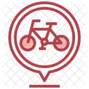 Fahrradstandort  Symbol