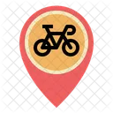 Fahrradstandort  Symbol