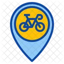 Fahrradstandort  Symbol