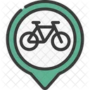 Fahrradstandort  Symbol