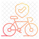 Fahrradversicherung  Symbol