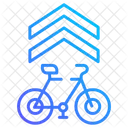 Fahrradweg Symbol