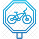 Fahrradweg  Symbol