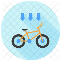 Fahrradweg  Symbol