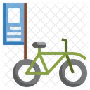 Fahrradwerbung  Symbol