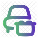 Fahrzeugakku Batterie Akku Symbol