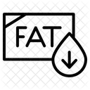 Faible En Gras Icône