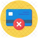 Failed Card Payment Failure Access Denied Icon