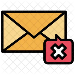 Failed Email  Icon