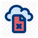 Failed upload cloud  Icon
