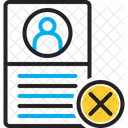 Failure Diselect Unselected Icon