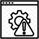 Failure Point Weak Breakdown Icon
