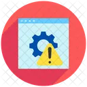 Failure Point Weak Breakdown Icon