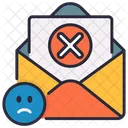 Failure Sen Error Letter Icon