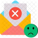 Asset Failure To Send Mail Icon