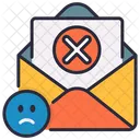 Failure Sen Error Letter Icon