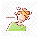 Fainting Consciousness Loss Icon