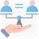 Fair People Scale Icon