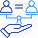 Fair People Scale Icon