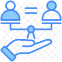 Fair People Scale Icon