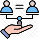 Fair People Scale Icon