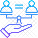 Fair People Scale Icon