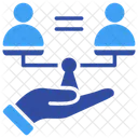 Fair People Scale Icon