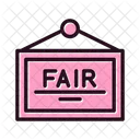 Fair Signboard Fair Signpost Icon