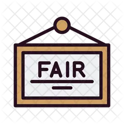 Fair Signboard  Icon