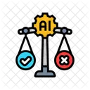 Fairness Scale Ethical Icon