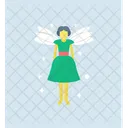 Fairy Doll Angel Christmas Doll Icon