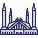 Faisal Moschee Islamabad Pakistan Symbol