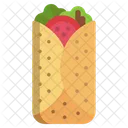 Fajita Tacos Tortilla Icon