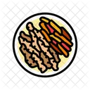 Fajitas Chicken Food Icon