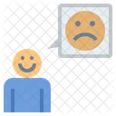 Fake Happy Sadness Icon