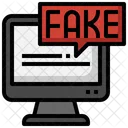 Fake News Report Communications Icon