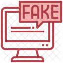 Fake News Report Communications Icon